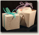 Offering very unique gift wrapping to accent each item  - A Jewelry Box of distinction
