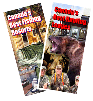 Hunting and Fishing Outfitter brochures for Northern Ontario Canada