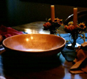 Bowl By Ross McCubbin (website owner) dontated to Trinity United Church Christmas Tea